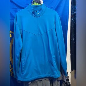nike golf 3/4 zip up